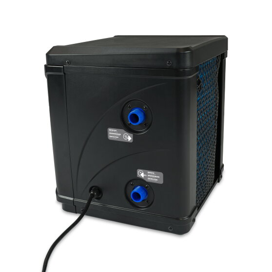 Bomba de calor EXIT de 22 m³ (5,5 kW) de piscina, color negro